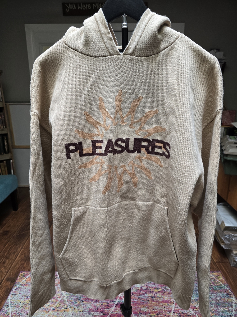 Men's Pleasures Graphic Hoodie Sweatshirt